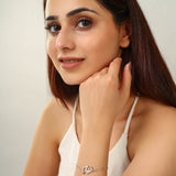 Silver Eternal Loop Bracelet