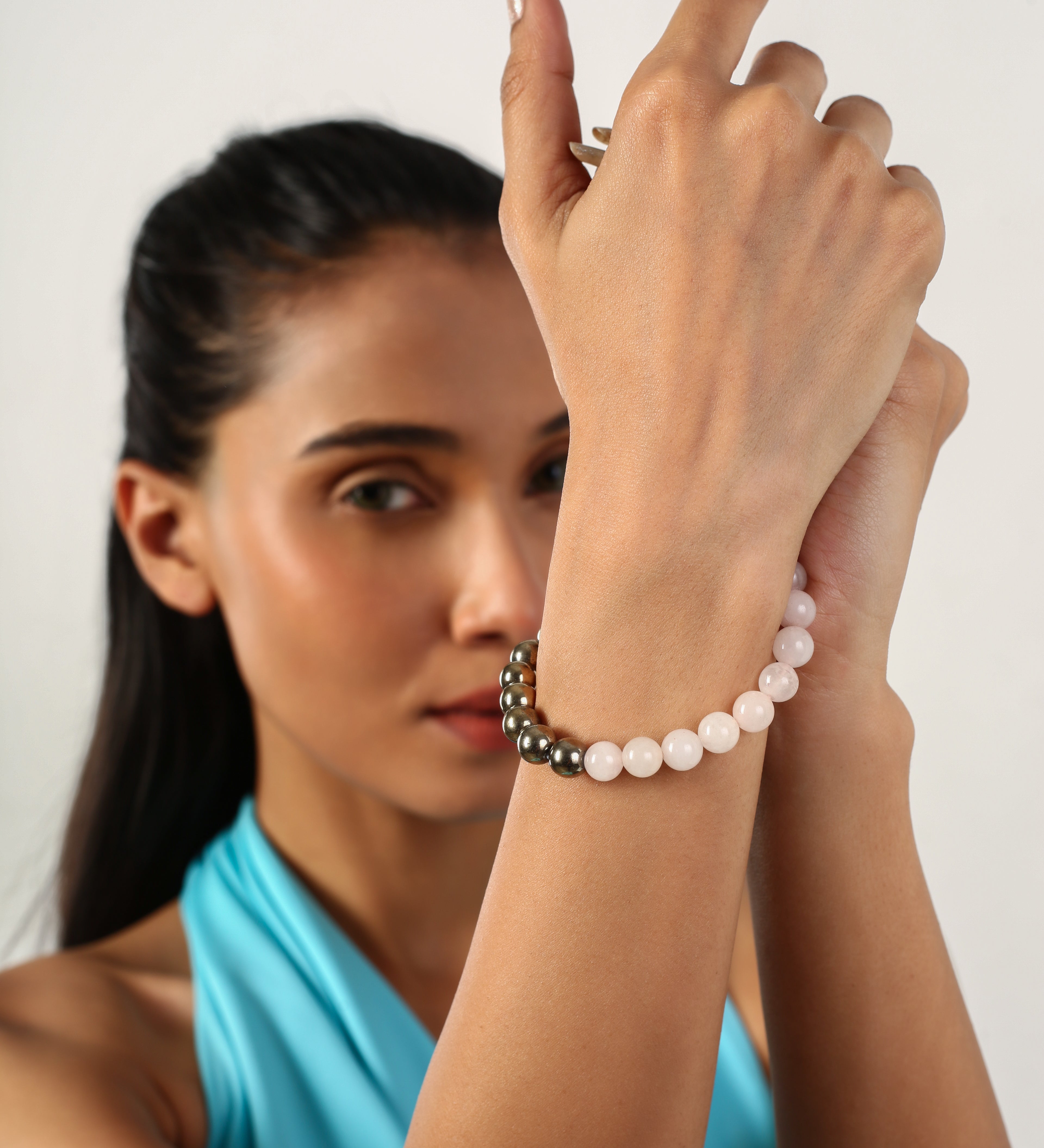 The Rose Quartz Harmony & Peace Bracelet