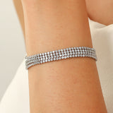 Celestia Crystal Row Bracelet