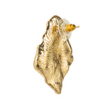 Hammered 18k Gold plated Earrings