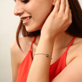 Gold Iridescent Hamsa Bracelet