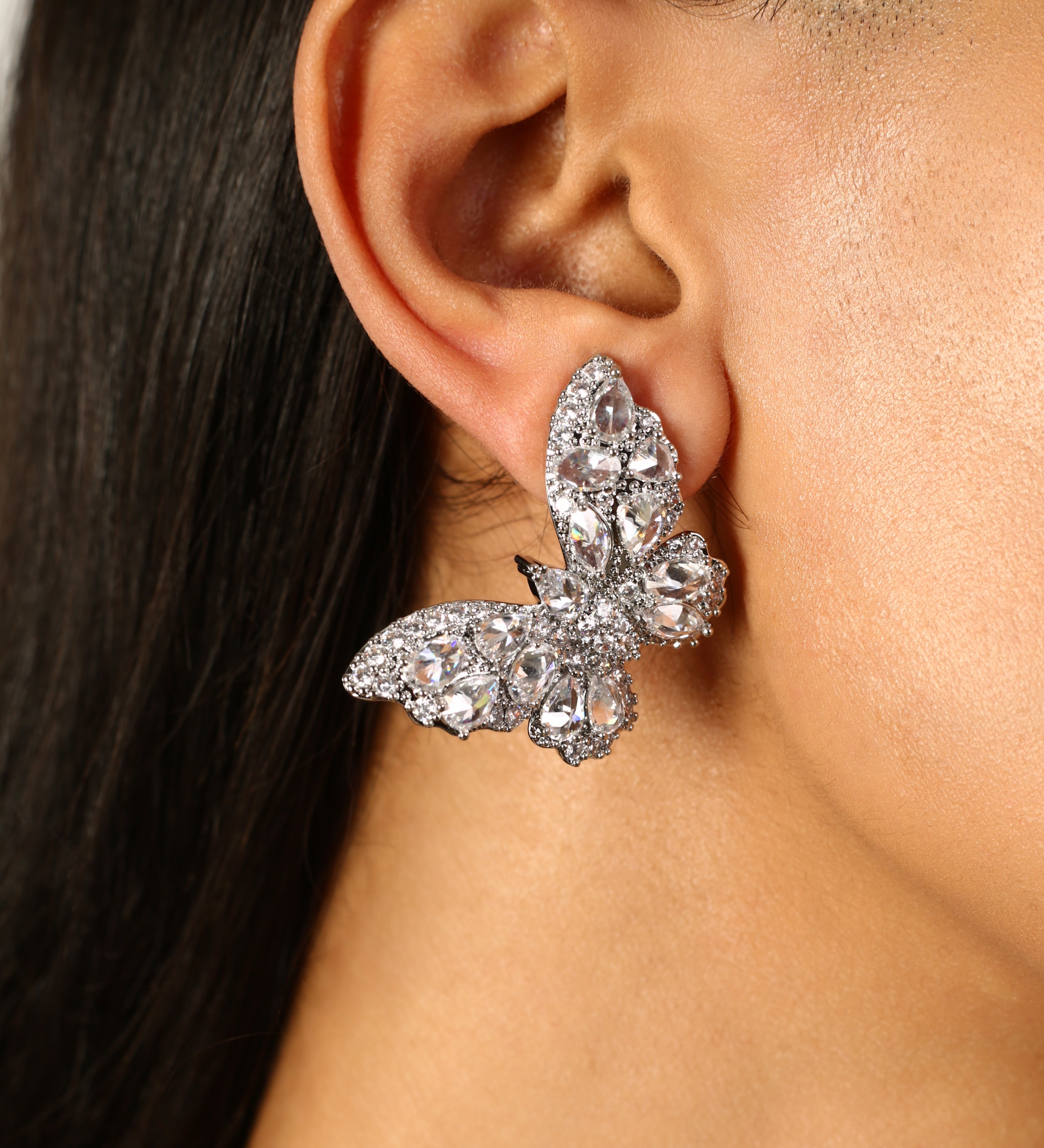 Wing Bond Silver Plating Anti tarnish Earring