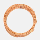 Van cleef Rose Gold diamond studded Bracelet