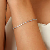 Silver Timeless Tennis Bracelet