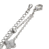 Silver Butterfly Charm Bracelet