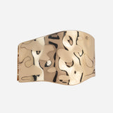 Twisted 18k Gold Plated Bangle Cuff