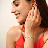 Gold Lunar Gaze Bracelet