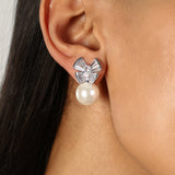 Delight Sober Cz Stone Earrring