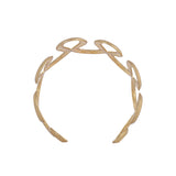 Twine Matte Gold plated Bangle Cuff