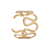 Twine Matte Gold plated Bangle Cuff