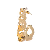 Link Gold plated Earrings
