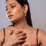 Golden Leaf Earrings