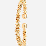 Coil Gold Thin Bracelet