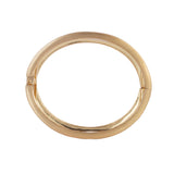 Juilie Matte Finish Gold plated Bangle