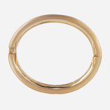 Juilie Matte Finish Gold plated Bangle