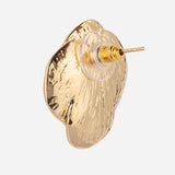 Gold plated Rose Flower Earrings