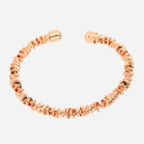 Coil Rose Gold Thin Bracelet