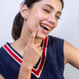 Gold Plated Peppa Earrings