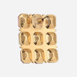 Gold Plated Multi CZ Stone Earrings