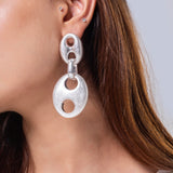 Silver Dangling Earrings