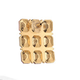 Gold Plated Multi CZ Stone Earrings