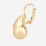 Gold Plated Metal Drop Earrings