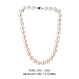 Pink & White Pearl Necklace