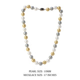 Golden Harmony Pearl Necklace