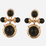 Gold Plated Multi CZ Stone Earrings