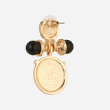 Gold Plated Multi CZ Stone Earrings