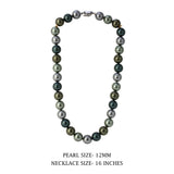 Dark Mystic Pearl Necklace