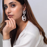 Silver Dangling Earrings