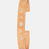 Van cleef Thin gold diamond studded Bracelet