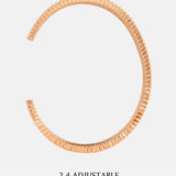 Van cleef Thin gold diamond studded Bracelet