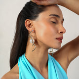 GOLD PLATES TWIST ANTITARNISH EARRING