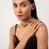 MULTY CHARM HEART SHAPE NECKLACE
