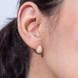 Gold Plated Avocado Stud Earrings