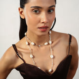 Silver Plated Necklace With Adjustable Chain