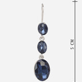 Champagne Cubic Zirconia Drop Earrings