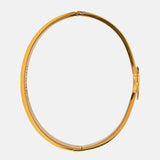 H Logo Brown Enamel Bracelet