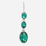 Champagne Cubic Zirconia Drop Earrings