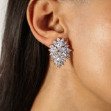 Elegant Antitarnish Silver Plating Earring
