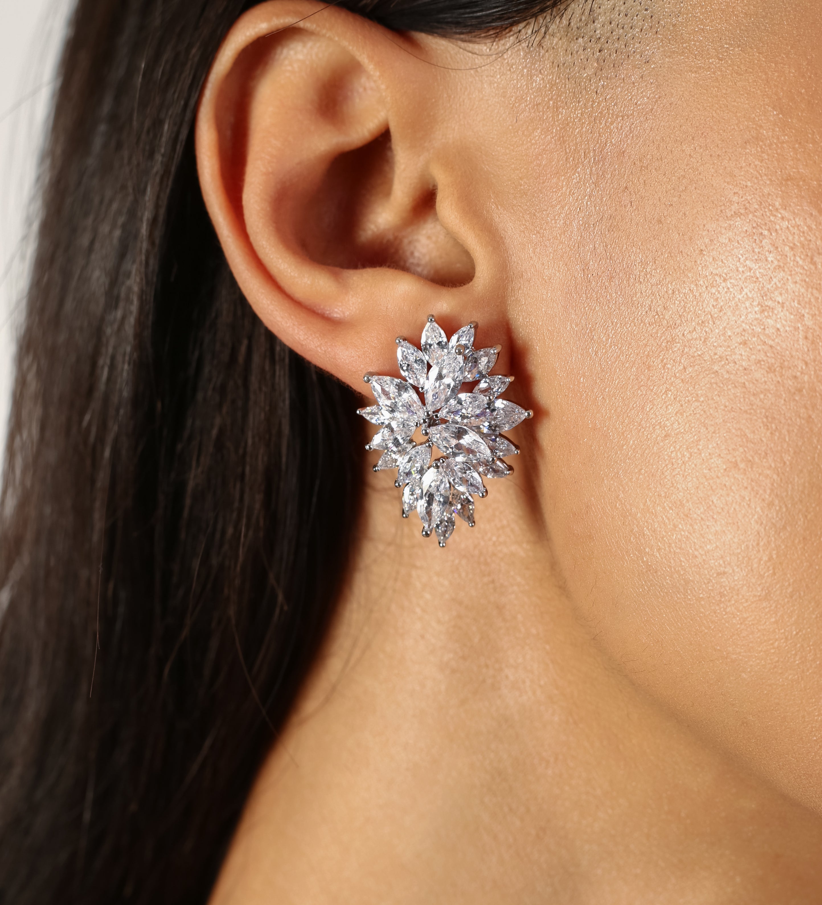Elegant Antitarnish Silver Plating Earring