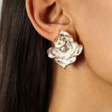 ICONIC FLORAL ANTITARNISH EARRING