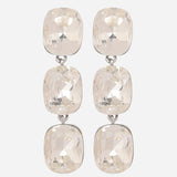 Elegant Three Drop Dangle Earrings