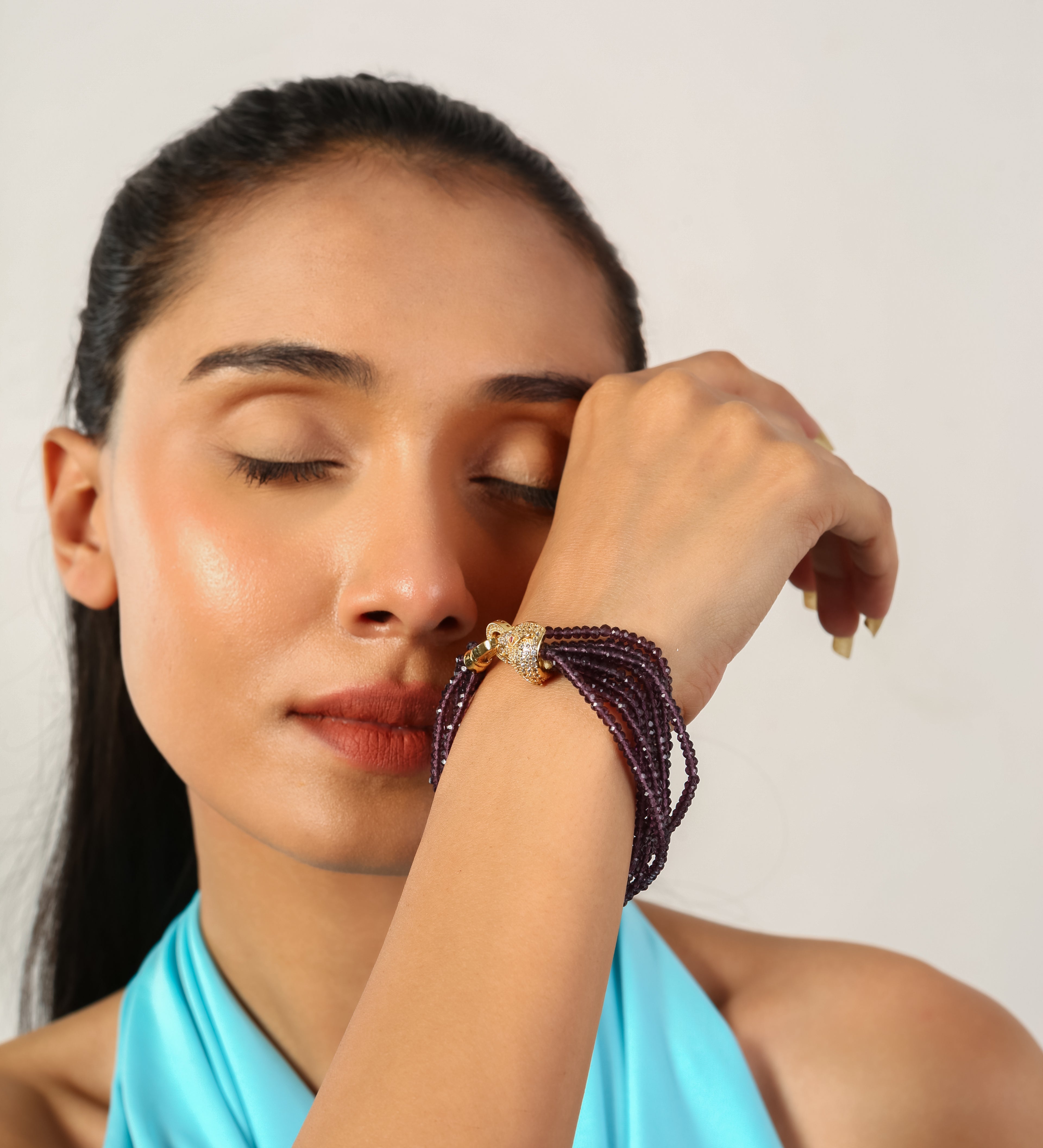 Gold Plated Glam Bracelet