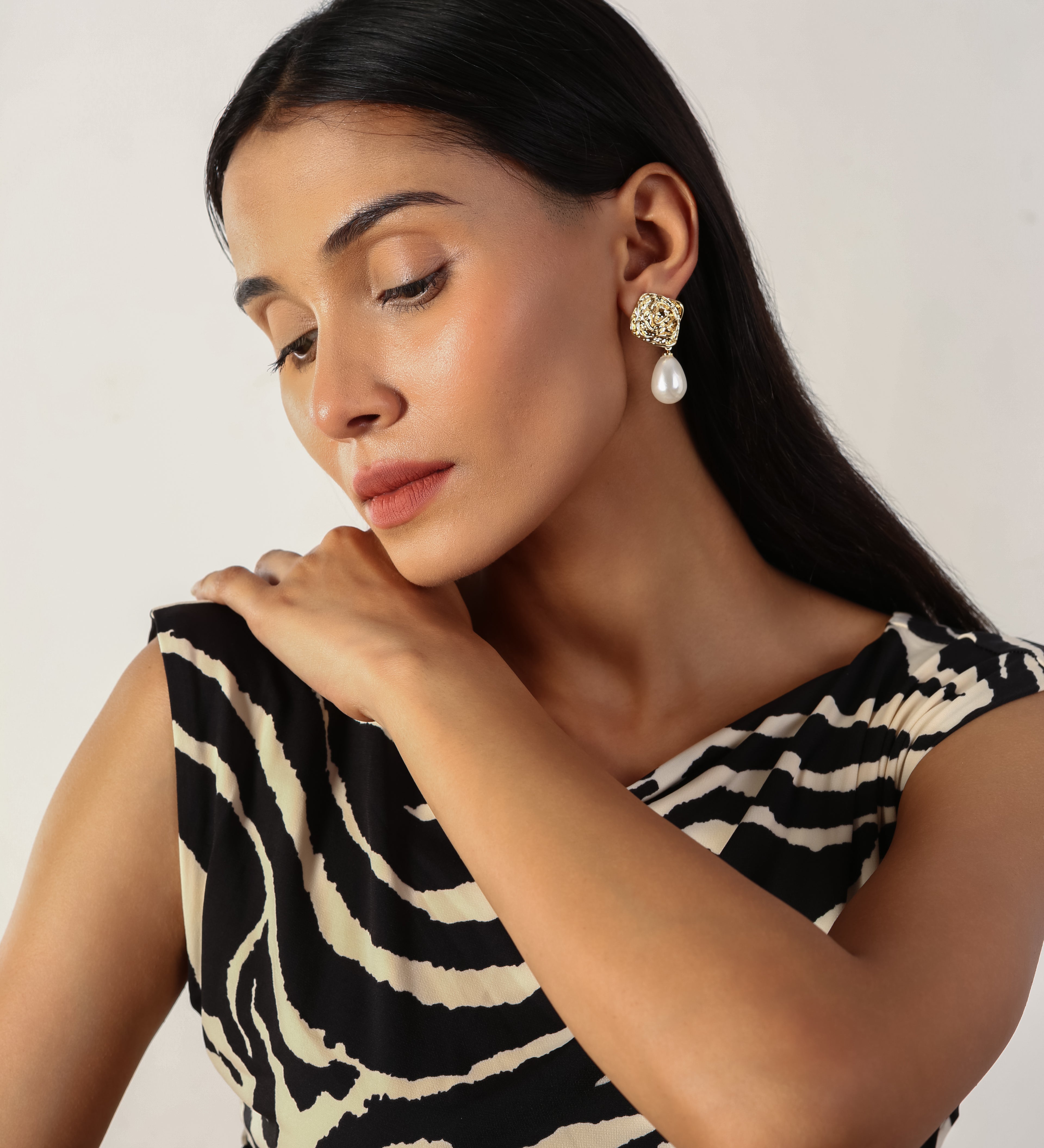 GOLD PLATED DROP DANGLING