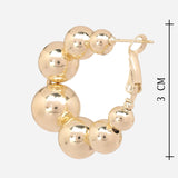 18K Gold Plated Clip-On Earrings