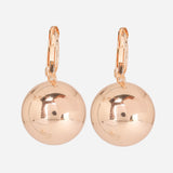 18K Gold Plated Lever Back Earrings