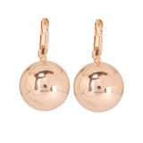 18K Gold Plated Lever Back Earrings